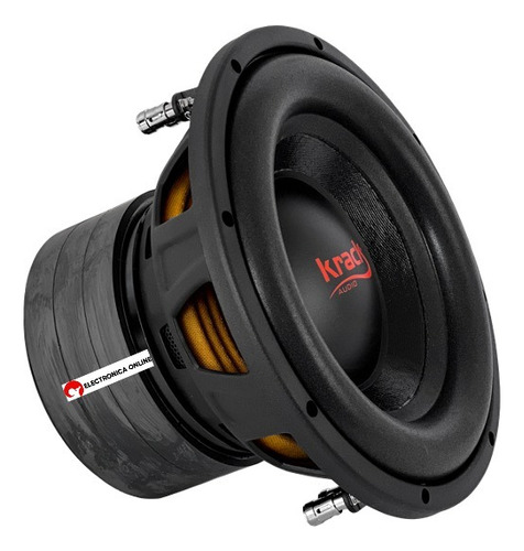 Woofer De Competencia 10 Triple Iman Doble Bobina 1000w Rms