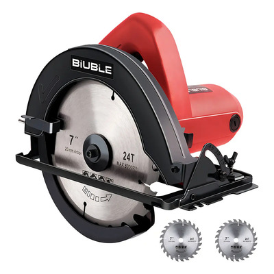 Sierra Circular Eléctrica Biuble 190mm 2000W Carpintería Madera Metal | Envío gratis