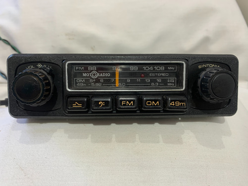 Auto Radio Motoradio Ars-m31 (leia A Descrição)