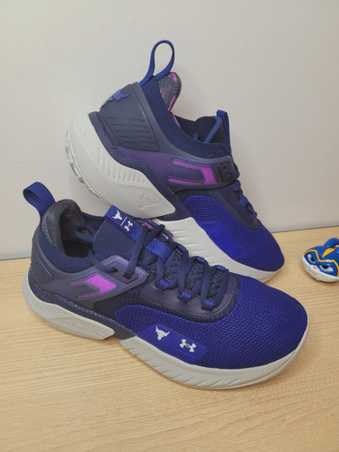 Tenis Under Armour Project Rock 5 Disrupt Talla 25.5mx/7.5us