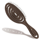 Cepillo Desenredante Organico Ninabella En Espiral
