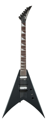 Guitarra Elétrica Jackson Js Series King V Js32t De  Choupo Gloss Black Brilhante Com Diapasão De Amaranto