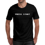 Camiseta Playera Arcade Gamer Retro Press Start