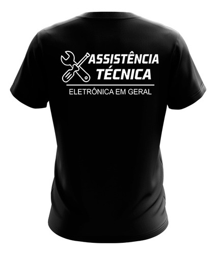 Camiseta Assistência Técnica Eletrônica Geral Tamanho Extra