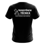 Camiseta Assistência Técnica Eletrônica Geral Tamanho Extra