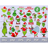 Mega Pack Vectores Grinch  Plantillas, Sublimación Etc