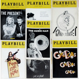 Lote De Programas De Mano De Teatro - Playbill