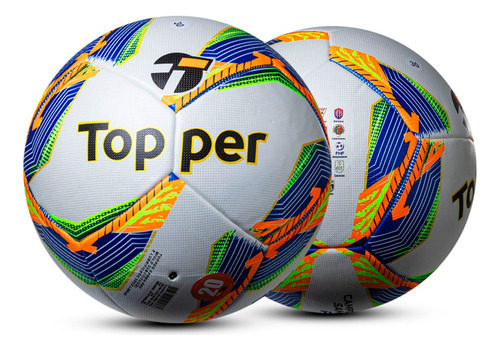 Bola Oficial Futebol De Campo Topper Samba Velocity Pró