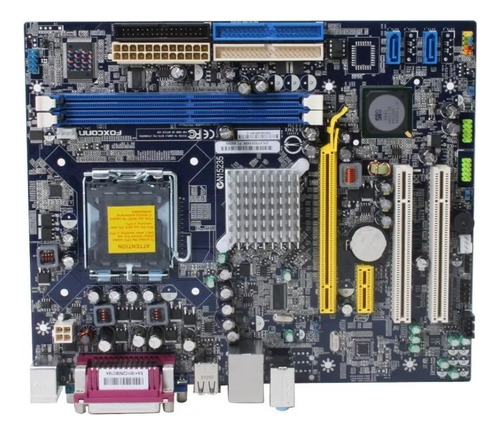 Placa Mãe Foxconn 662mx Lga 775 Chipset Sis Só Até Xp