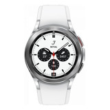 Smartwatch Samsung Galaxy Watch4 Classic 1,2'' 42mm Plata Color De La Caja Silver Color De La Correa Silver Color Del Bisel Black