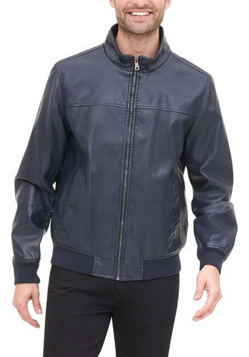 Chamarra Tommy Hilfiger Bomber Moderna Casual Hombre Cth09