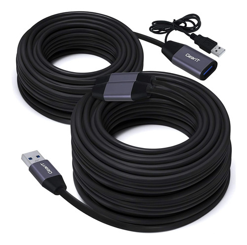 Gearit 50 Pies Usb 3.0 Superspeed Cable De Extension Acti...