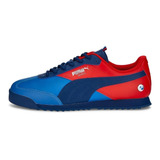 Tenis Puma Roma Bmw Azul Rojo De Caballero Original