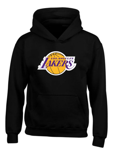 Buzo Capota Lakers Los Angeles Saco Deportivo Hoodie M1