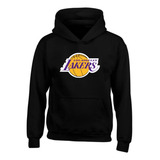 Buzo Capota Lakers Los Angeles Saco Deportivo Hoodie M1