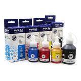 Kit Pack 4 Tintas  Ink 100ml Genérico Dcp-t300 T500 T700