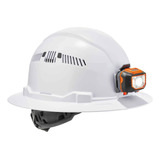 Casco Rígido Con Ventilación Ergodyne 60156, Ligero, De Ala