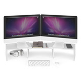 Ballucci Soporte De Monitor Doble Para Escritorio, Longitud