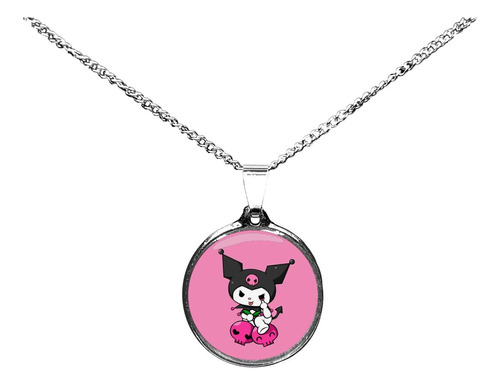 Collares Hello Kitty Kuromi My Melody Con Cadena Acero   