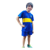 Pijama Niño Verano Futbol Boca Junior Mochila Regalo Pbo01