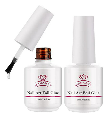 Equipo Para Decorar Uñas Makartt Nail Art Foil Glue Gel For 