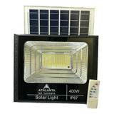 Refletor Solar Placa Solar Cor Da Carcaça Preto 6500k 400w Luz Branco-frio 110v/220v