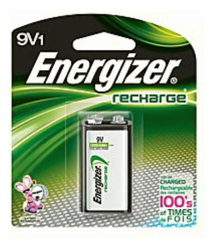 Energizer Nh22bp Accu 9-volt Rechargeable Battery By