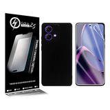 Capa Aveludada + Pelic.  Hydrogel Fosca Para Moto G84 Xt2347