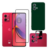 Capa Capinha Case Película Tela Camera Para Moto G84 5g