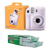 Kit Mini Câmera Instantânea Instax 12 Fujifilm Com 20 Fotos 