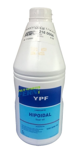 Grasa De Caja - 80w90 Hipoidal Ypf - 1litro