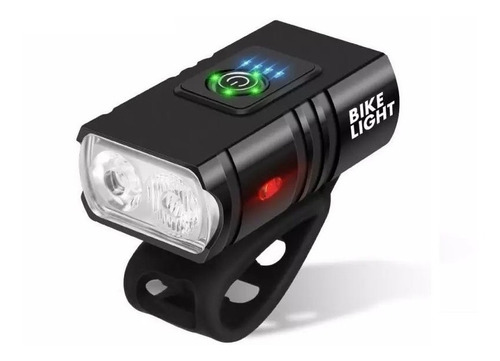 Farol Lanterna De Bike Bicicleta Usb 800 Lúmens 6 Modos. 