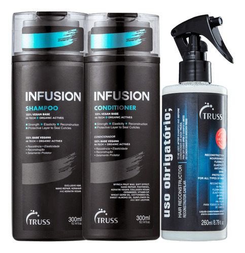 Truss Infusion Shampoo E Condicionador + Uso Obrigatório