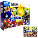 Rompecabezas Sonic Adventure 800 Piezas Videojuegos Sega