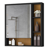 Armário Banheiro Com Espelheira 1 Porta Selene Flexy Color 50x46 Casa Jd