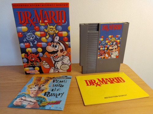 Dr Mario Con Caja Manual Nes Nintendo