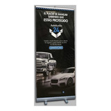 Banner Con Portabanner Roll Up 85x200 24hs!