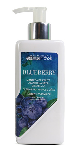Crema Para Manos Y Pies X 300ml Blueberry Cherimoya
