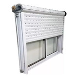 Puerta Balcon Aluminio 150x200 Vidrio Mosquitero Y Persiana