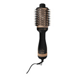 Escova Secadora Gama Italy Stylish Keration Brush 3d Bivolt Cor Preto/cobre Metálico