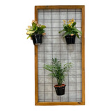 Painel Grade Para Plantas  #suporte #floreira De Sacada