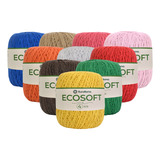 Barbante Euroroma Ecosoft Fio 4 300g 483m 15 Unidades