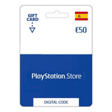 Playstation Psn Gift Card 50 Euros - Solo Cuenta España