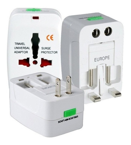 Adaptador De Enchufe Universal Para Viajes Internacionales De 110 V/220 V