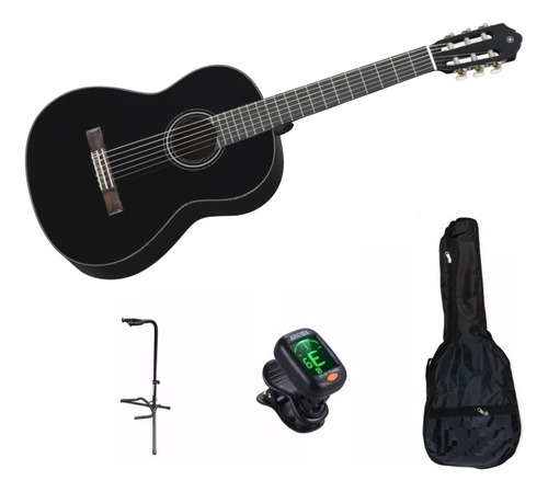 Yamaha C40bl Paquete Guitarra Acustica Todo Incluido
