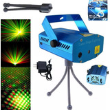 Laser Led Projetor Luz Strobo Efeito Iluminação Festa Natal