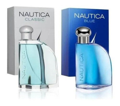 Paquete Perfumes Nautica Blue + Classic Original Hombre