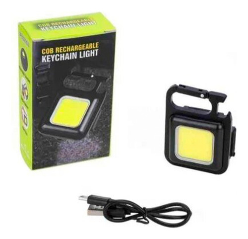 Mini Linterna Llavero Iman Led Cob Muy Potente Con Abridor 