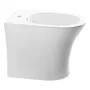 Bidet Baño Rimless Sanitario Piazza Abruzzo B0704 Abruzzo 1 Agujero Loza Color Blanco | Envío gratis