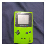 Nintendo Game Boy Color Lemon,con Tapa De Pilas